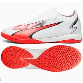 Puma Ultra Match It M 107522-01 chaussures de football blanche blanche