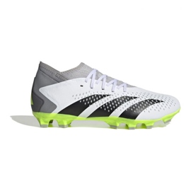 Adidas Predator Accuracy.3 Mg M IE9484 chaussures de football blanc et gris blanc