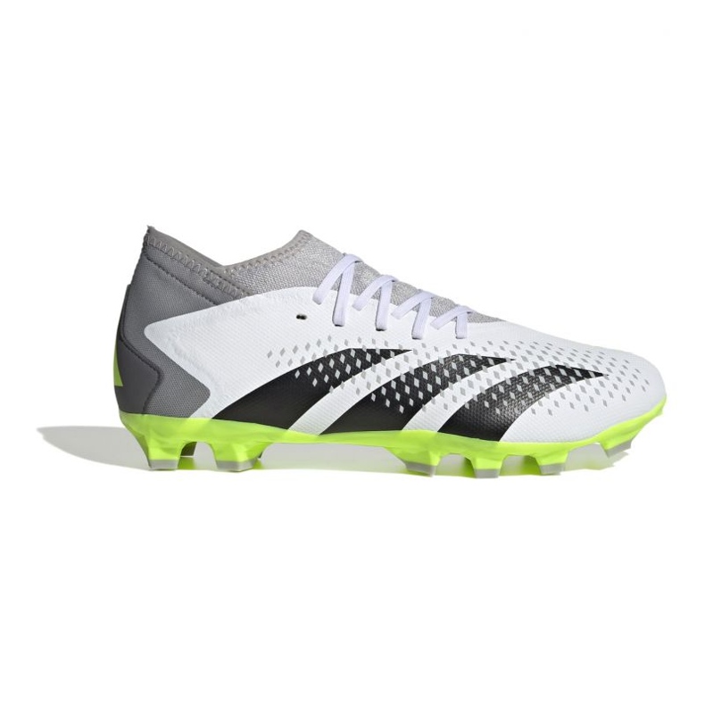 Adidas Predator Accuracy.3 Mg M IE9484 chaussures de football blanc gris blanche