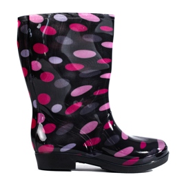 Bottes hautes multicolores Shelovet pour femme noir