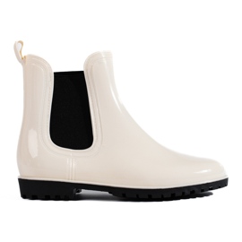 Bottes pour femmes crème de Shelovet blanc