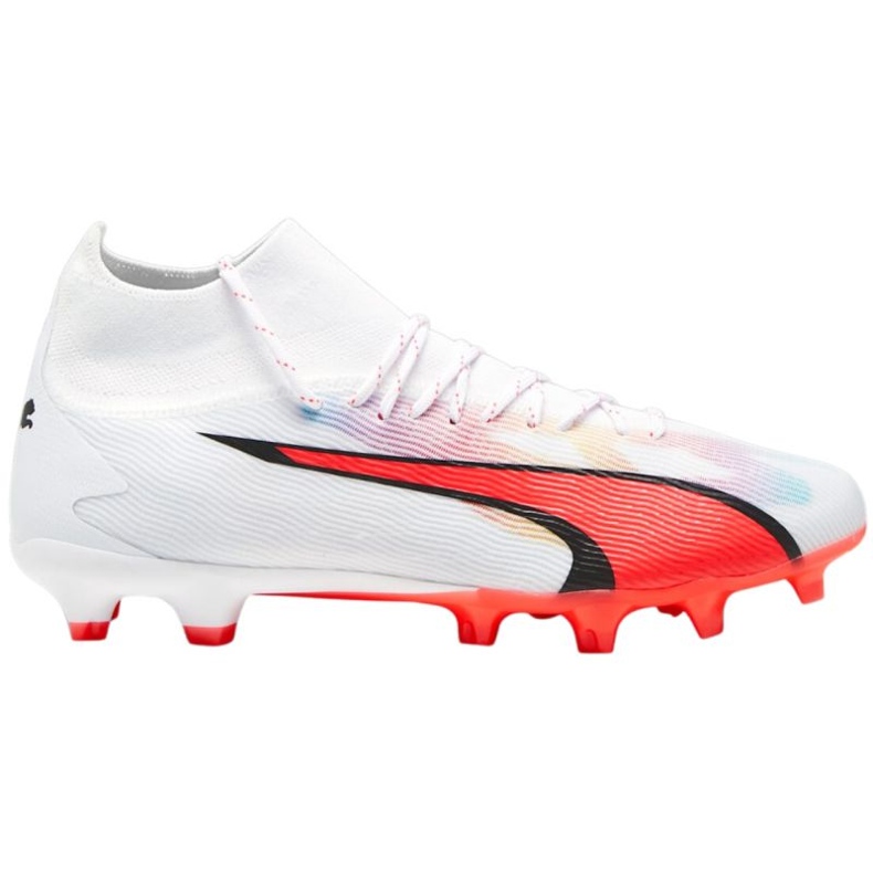 Chaussures de football Puma Ultra Pro FG/AG M 107422 01 blanche blanche Chaussures de football Puma Ultra Pro FG/AG M 107422 01 blanche blanche