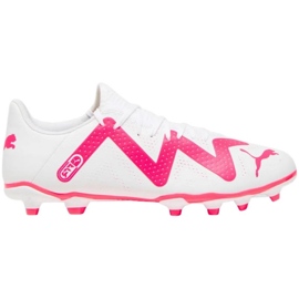 Puma Future Play FG/AG M 107377 01 chaussures de football blanc