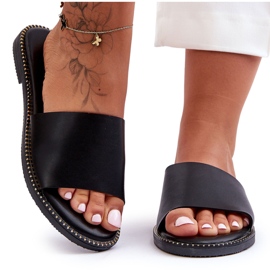 Chaussons Aphrodite noirs classiques pour femmes