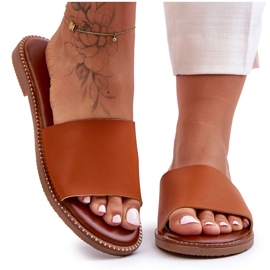 Chaussons classiques Aphrodite camel pour femme brun Chaussons classiques Aphrodite camel pour femme brun