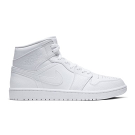 Chaussures Nike Air Jordan 1 Mid M 554724-130 blanc