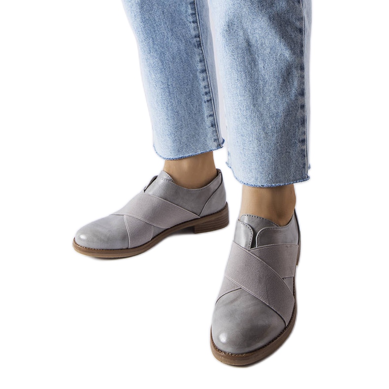 Richelieus gris LS5379