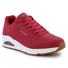 Chaussures Skechers Uno Stand On Air M 52458-DKRD rouge