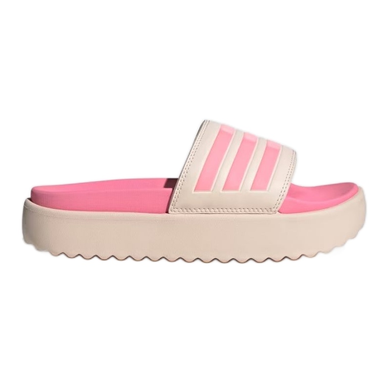 Tongs Adidas Adilette Platform HP9409 roses beige