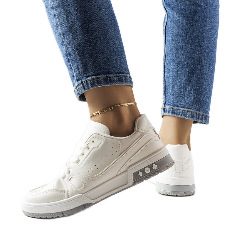 Baskets de sport blanches Willson