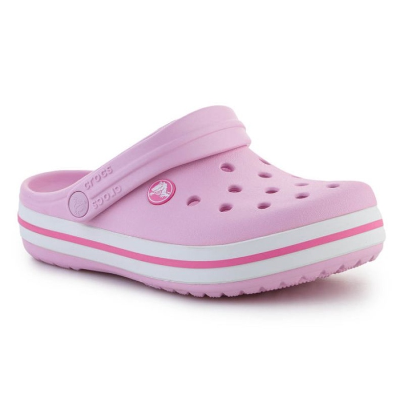 Tongs CROCS Crocband Clog K Ballerina Rose 207006-6GD