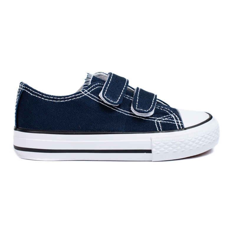 Baskets velcro Shelovet bleu marine enfant