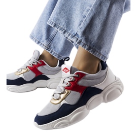 Baskets de sport grises Lee Cooper