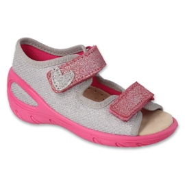 Befado chaussures pour enfants pu 063X005 gris Befado chaussures pour enfants pu 063X005 gris