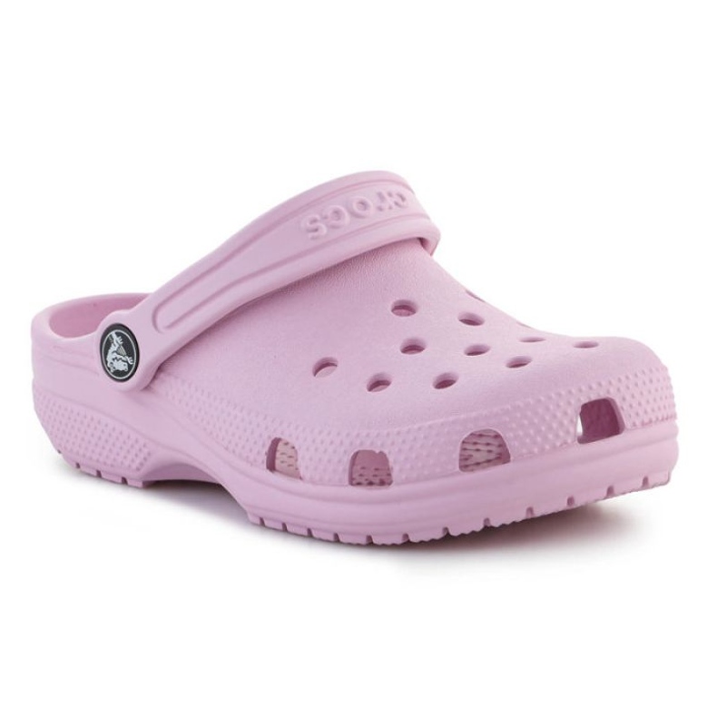 Chaussons Crocs Classic Clog Jr 206991-6GD rose