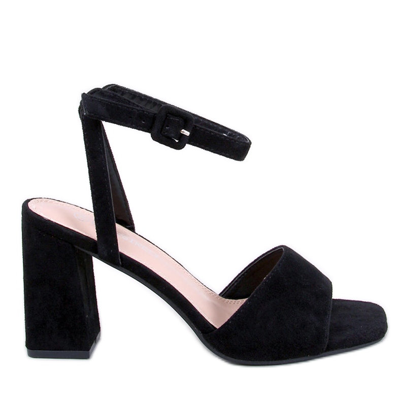 Sandales sur le poteau Loya Noir le noir