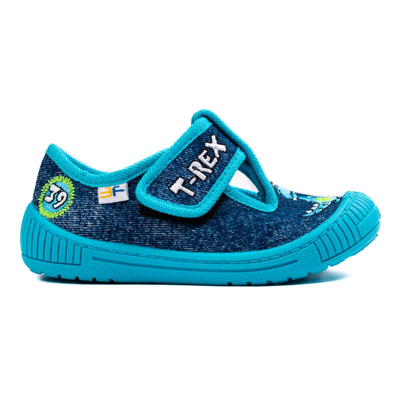 SHELOVET Chaussons bleus pour la maternelle pour un garçon 3F