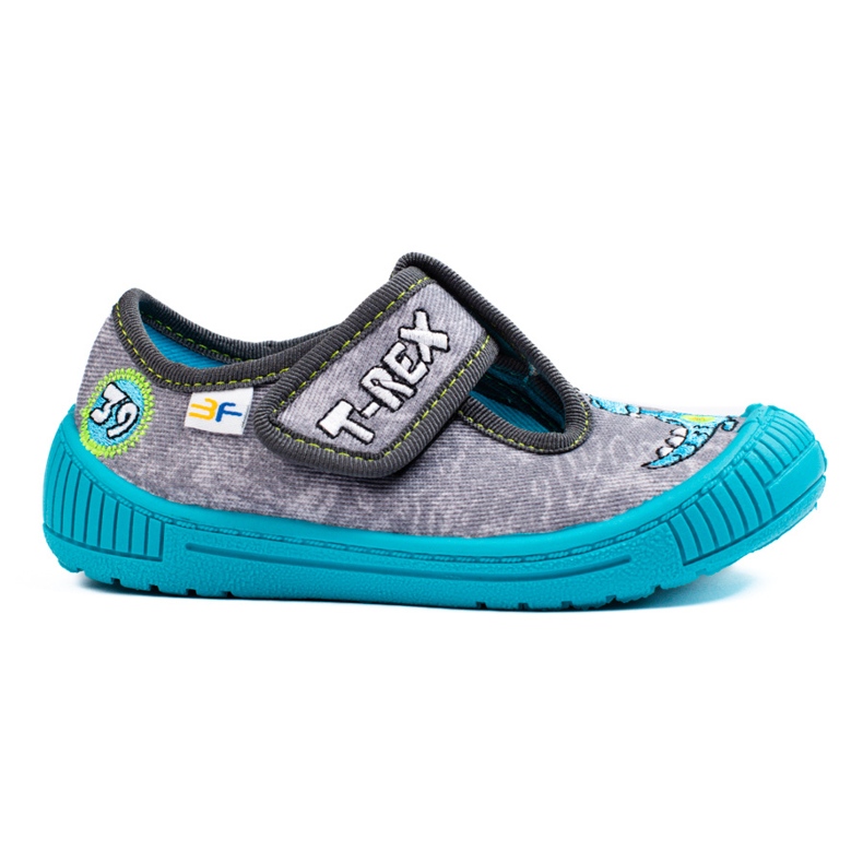 SHELOVET Chaussons gris pour la maternelle pour un garçon 3F