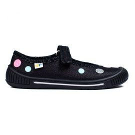SHELOVET Chaussons noirs pour filles 3F