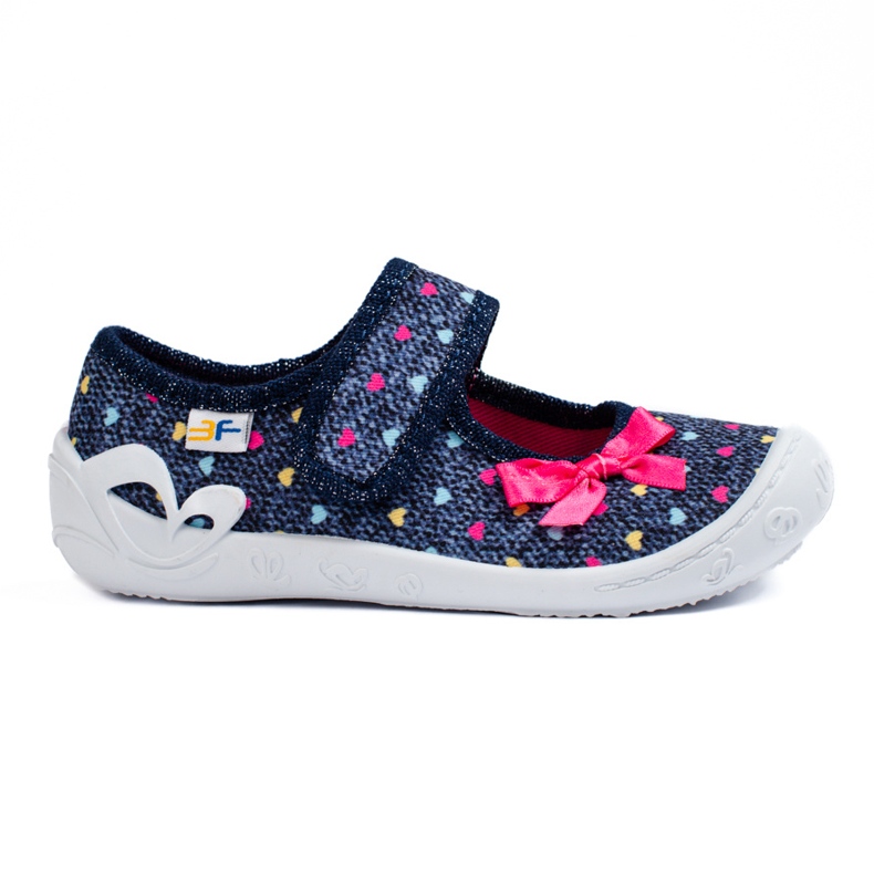 SHELOVET Chaussons pour filles avec des coeurs 3F multicolore