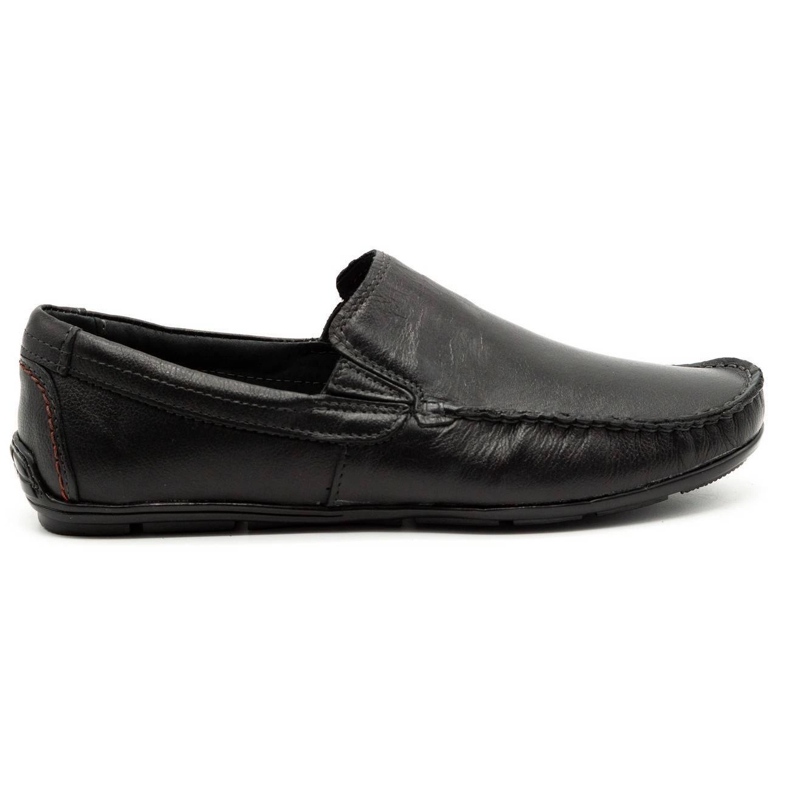 Olivier Mocassins homme 763 grain noir le noir