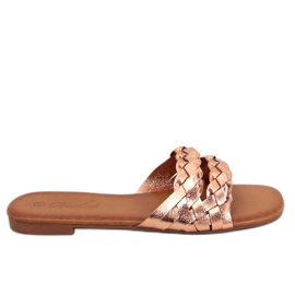 Chaussons femme Emery Champagne rose