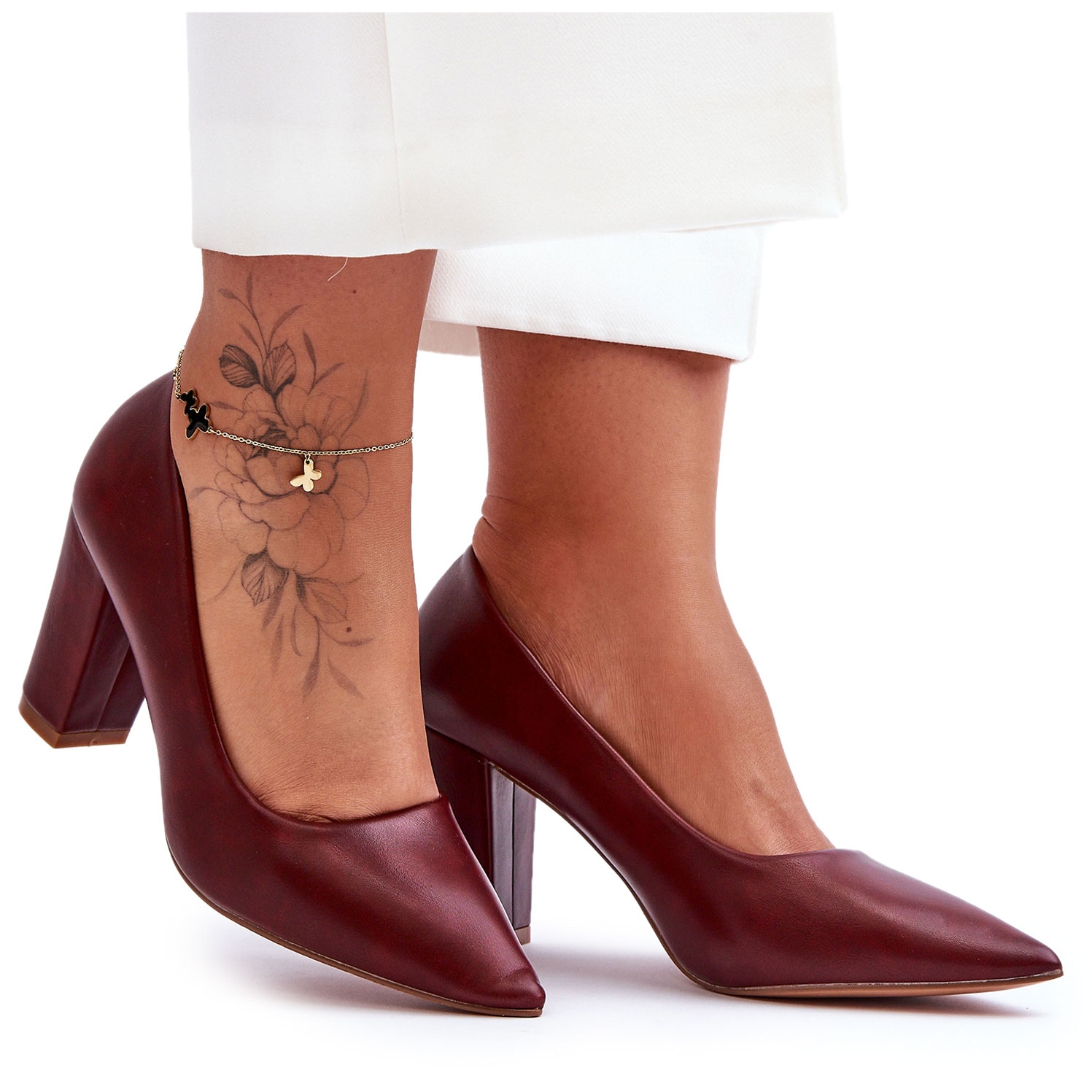 Talons bordeaux cheap