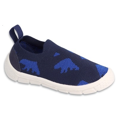 Chaussures enfant Befado bleu marine et bleu 102X006
