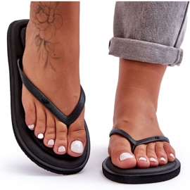 Tongs Classiques Femme 4F 4FSS23FFLIF067-20S Noir le noir