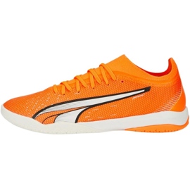 Chaussures de football Puma Ultra Match It M 107221 01 orange oranges et rouges