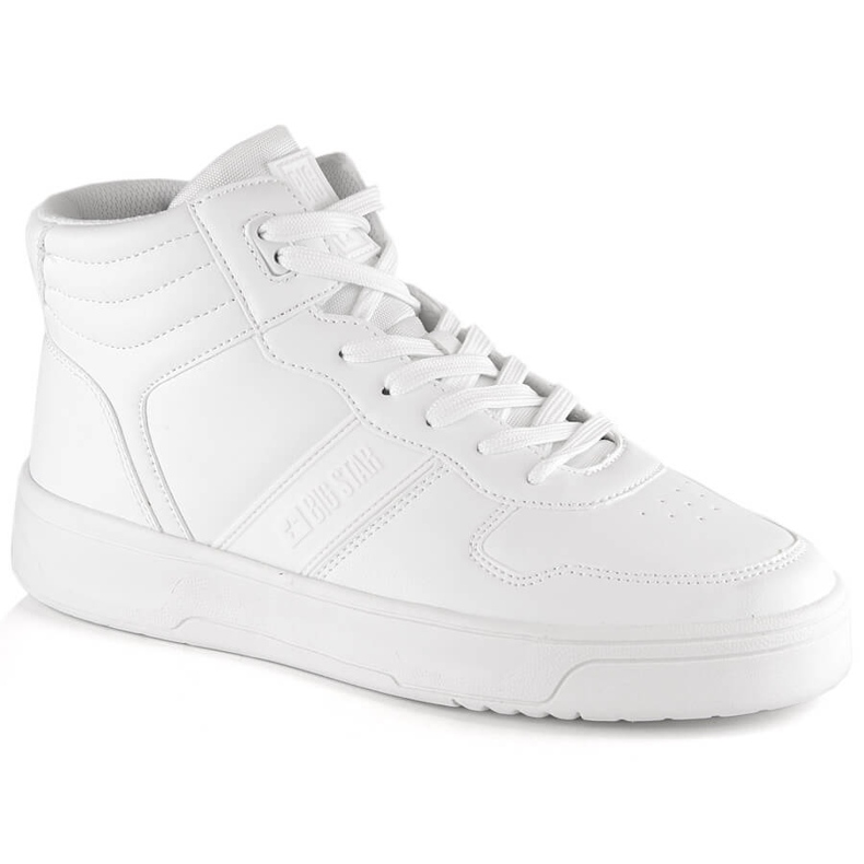 Chaussures de sport baskets hautes blanches Big Star KK274263