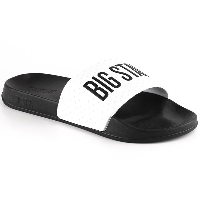 Chaussons mousse sport homme blanc Big Star MM174320 blanche