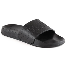 Chaussons mousse enfant noir clair Big Star MM274712 le noir Chaussons mousse enfant noir clair Big Star MM274712 le noir