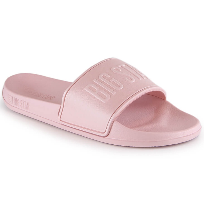 Chaussons mousse femme rose clair Big Star MM274718
