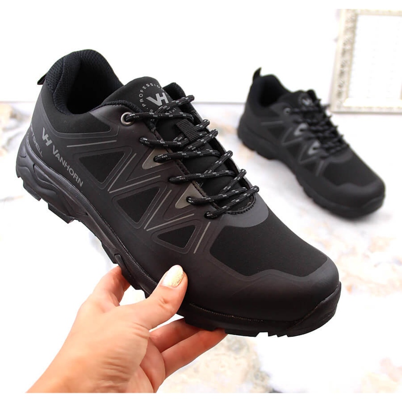 Potocki Chaussures de randonnée sport softshell Vanhorn noires le noir