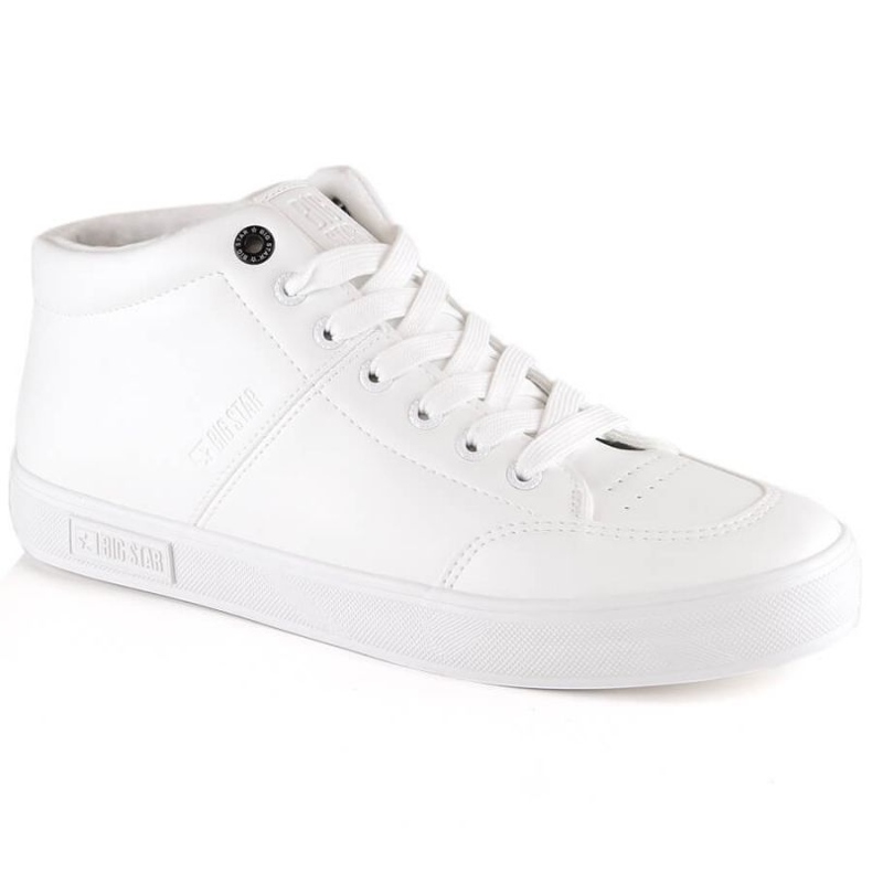 Big Star M INT1895A chaussures de sport cheville isolées blanches Big Star M INT1895A chaussures de sport cheville isolées blanches