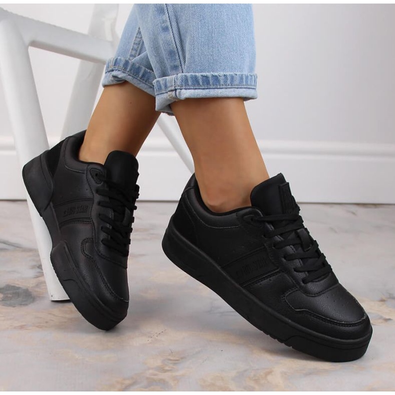 Chaussures de sport Big Star W INT1896A noir le noir