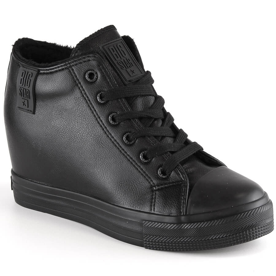Compensées femme noir top