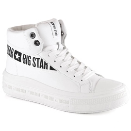 Chaussures de sport isolées blanches Big Star MM274009