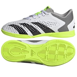 Adidas Predator Accuracy.4 In Jr IE9440 chaussures de football blanc blanc