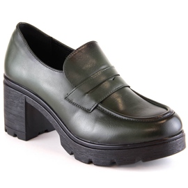 Chaussures pour femmes sur le poteau vert Potocki 12154 Chaussures pour femmes sur le poteau vert Potocki 12154