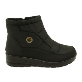NEWS Bottes de neige féminines légères sur 22SN26-5029 FOURNE NOIR