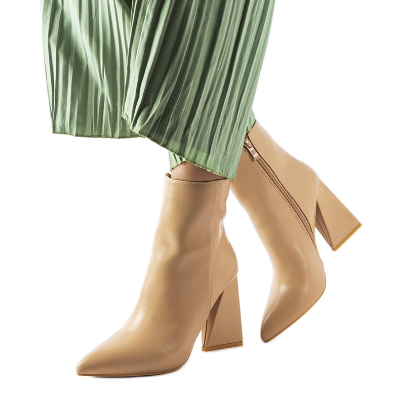 Bottines beiges Abelina Bottines beiges Abelina