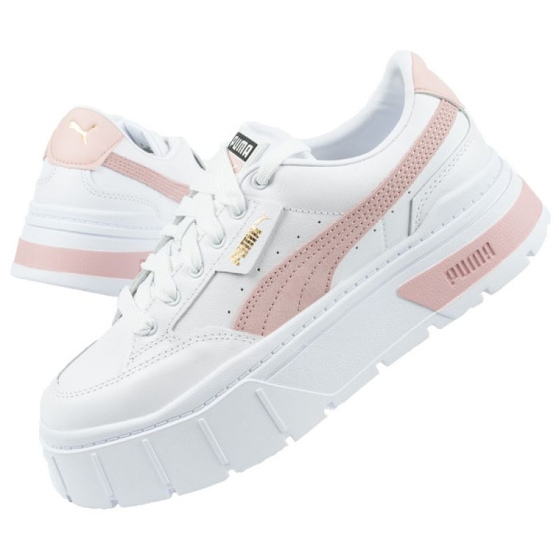 Puma Mayze Chaussures Femme 38436302 blanche Puma Mayze Chaussures Femme 38436302 blanche
