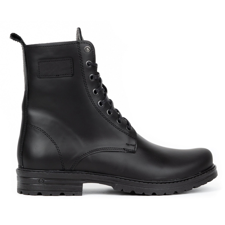 Polbut Bottines Chelsea homme militaire polonais 2118ŚW cuir noir le noir Polbut Bottines Chelsea homme militaire polonais 2118ŚW cuir noir le noir