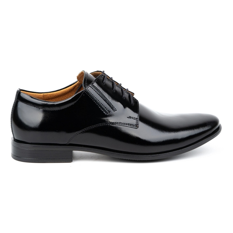 Balak Chaussures habillées homme en cuir verni 480 noir le noir