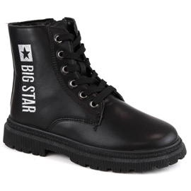 Bottes enfant isolées noires Big Star MM374152