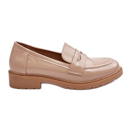 FG2 Mocassins Classiques Femme Beige Faradays