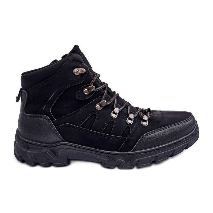 Bottes de trekking pour hommes Warm Black Cowder le noir