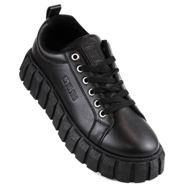 Chaussures plateforme Big Star W INT1919 noir